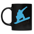 Кружка цветная UV-DTF