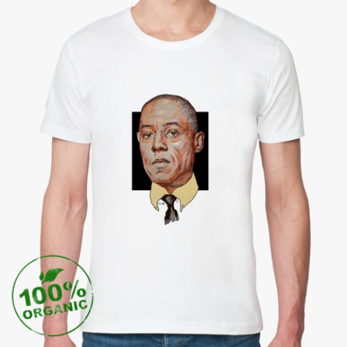 Футболка из органик-хлопка с принтом  Gus Fring