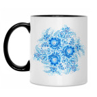 Кружка двухцветная