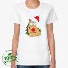 Женская футболка органик