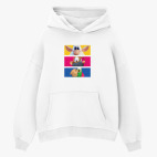 Толстовка худи оверсайз