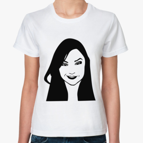 Классическая футболка с принтом GREY