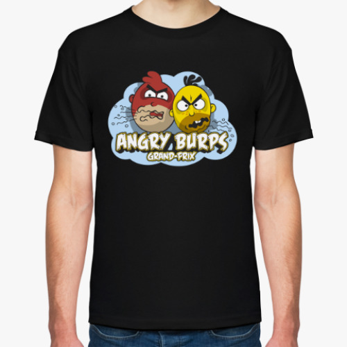 Футболка с принтом Гневные отрыжки