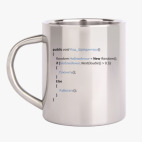 Кружка металлическая