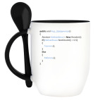 Кружка с ложкой