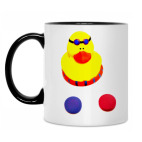 Кружка двухцветная