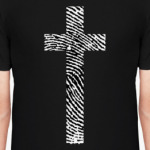 крест с текстурой 'отпечаток пальца'