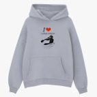 Толстовка худи оверсайз