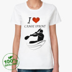 Женская футболка органик