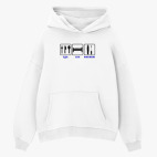 Толстовка худи оверсайз