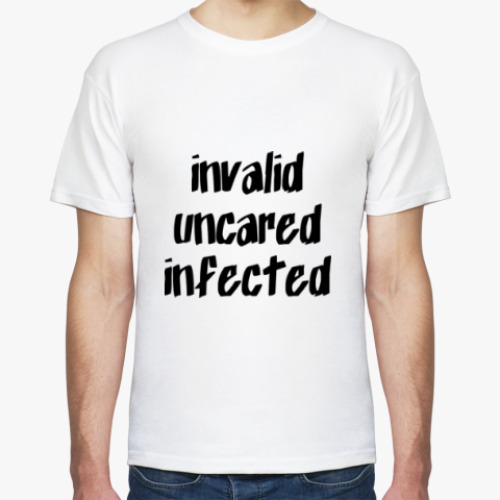 Футболка с принтом Делириум