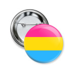 Значок 50 мм Пансексуальность