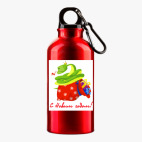 Металлическая бутылка 400 мл UV-DTF