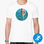 Мужская спортивная футболка