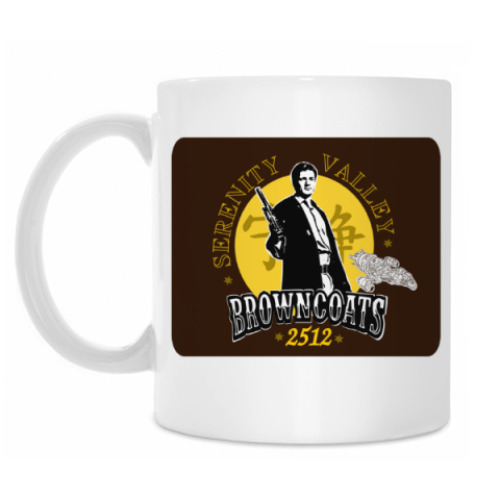 Кружка с принтом Firefly captain