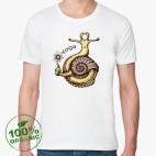 Мужская футболка органик