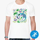 Мужская спортивная футболка