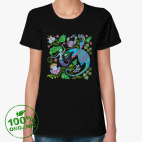 Женская футболка органик