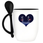 Кружка с ложкой