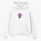 Толстовка худи оверсайз