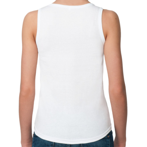 Женская майка с принтом  Фокус