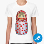 Женская спортивная футболка