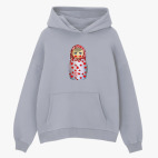 Толстовка худи оверсайз