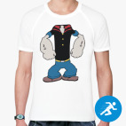 Мужская спортивная футболка