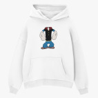 Толстовка худи оверсайз