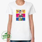 Женская футболка органик