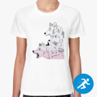 Женская спортивная футболка