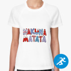 Женская спортивная футболка