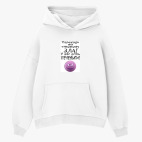 Толстовка худи оверсайз