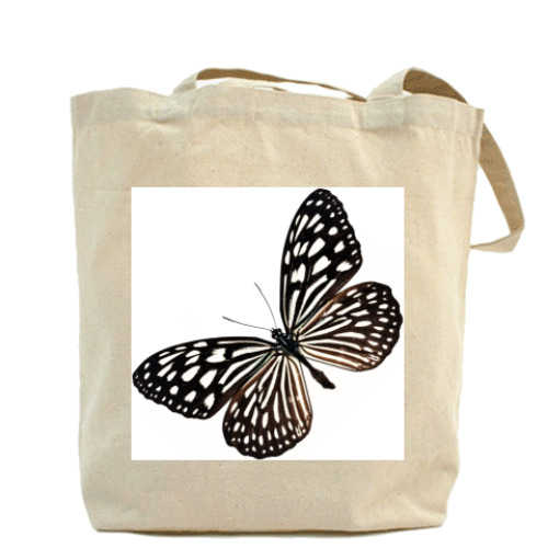 Сумка шоппер с принтом Бабочки