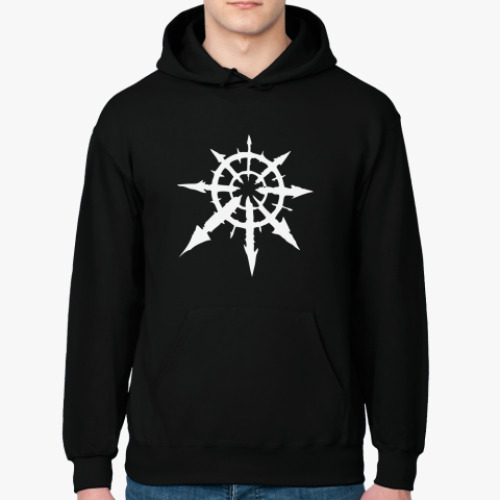 Толстовка худи с принтом Хаос