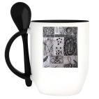 Кружка с ложкой