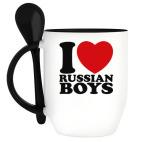 Кружка с ложкой