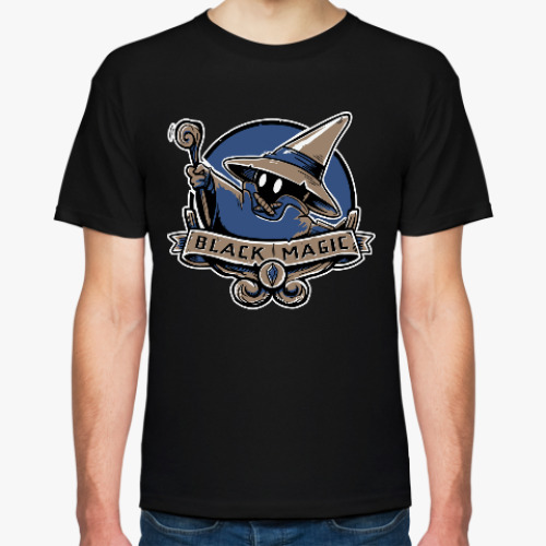 Футболка с принтом Black Mage (Final Fantasy)