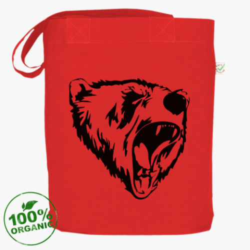 Сумка шоппер с принтом Байкал