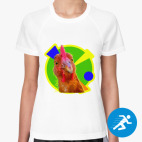 Женская спортивная футболка