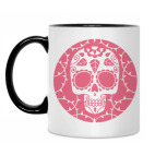 Кружка двухцветная