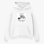 Толстовка худи оверсайз