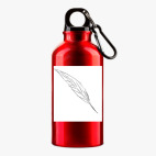 Металлическая бутылка 400 мл UV-DTF