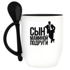 Кружка с ложкой