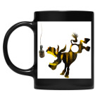 Кружка цветная UV-DTF