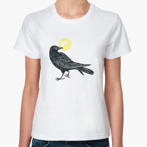 Классическая футболка с принтом I have a dream