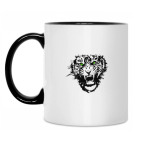 Кружка двухцветная