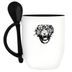 Кружка с ложкой