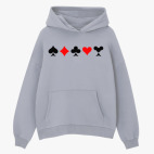 Толстовка худи оверсайз