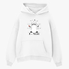 Толстовка худи оверсайз